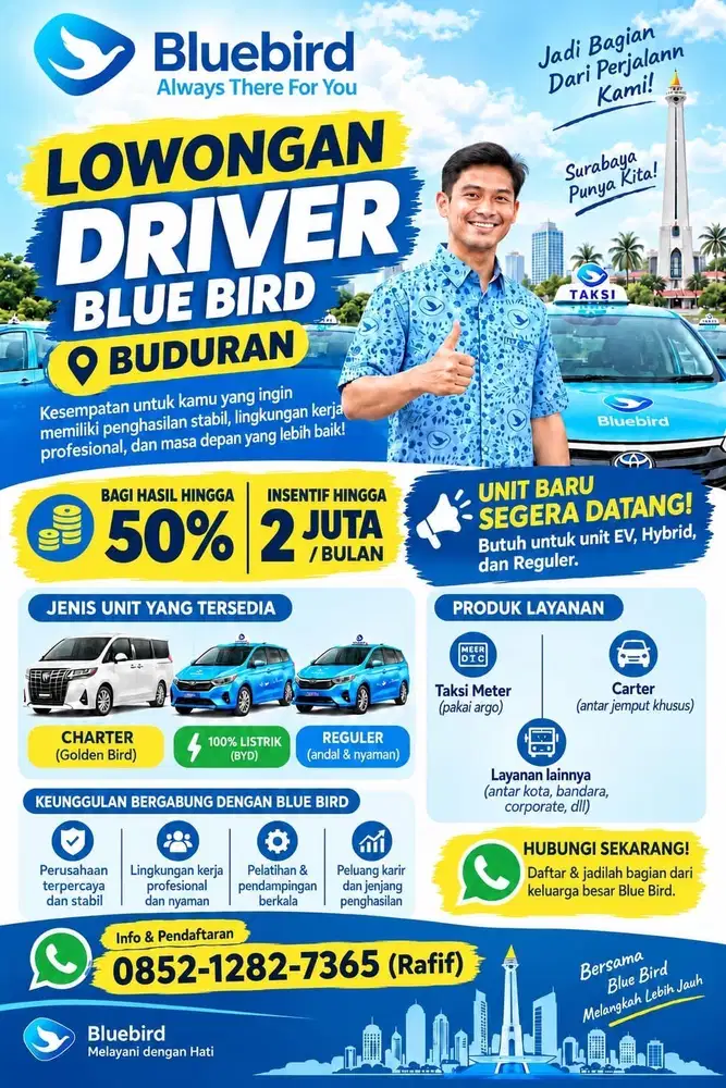 LOWONGAN DRIVER SIDOARJO