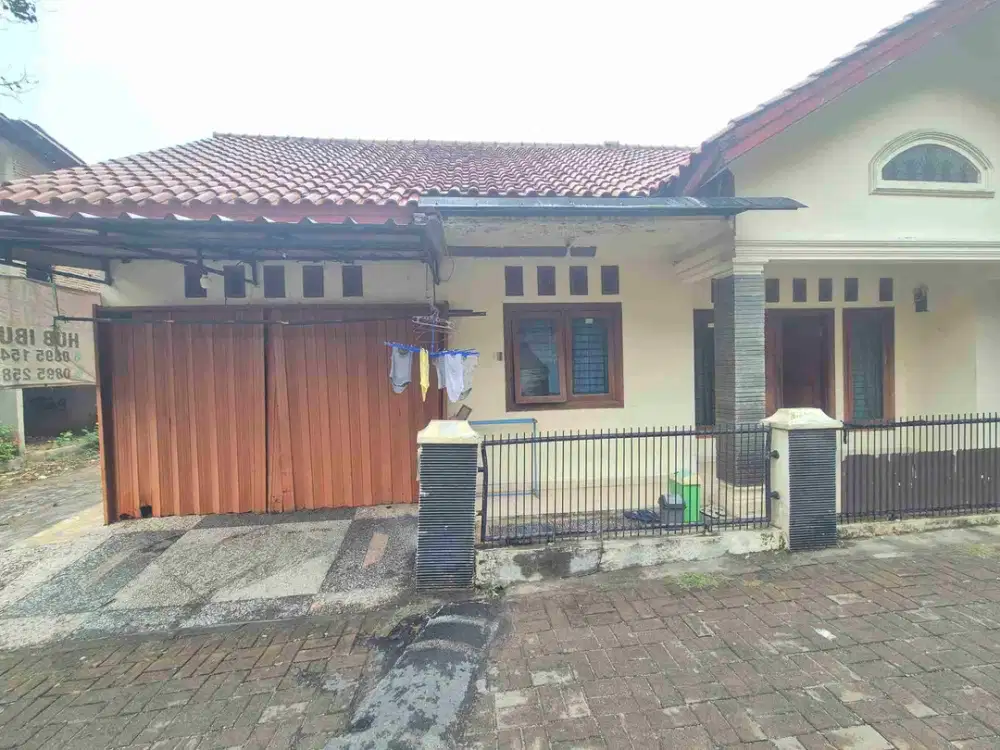 jual rumah deket puricitraland akses mobil surat sertifikat ada warung buat usaha