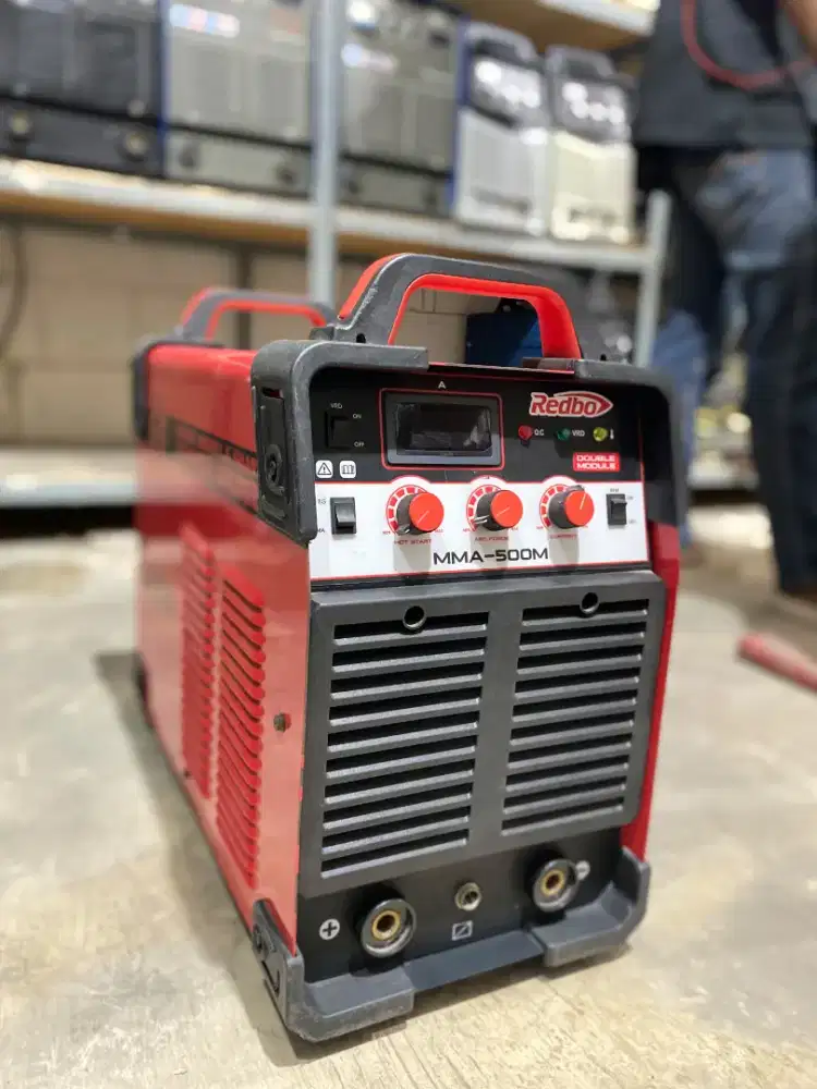 MESIN LAS BEKAS MMA 500 AMPERE REDBO BEKAS 3 PHASE INVERTER IGBT DC