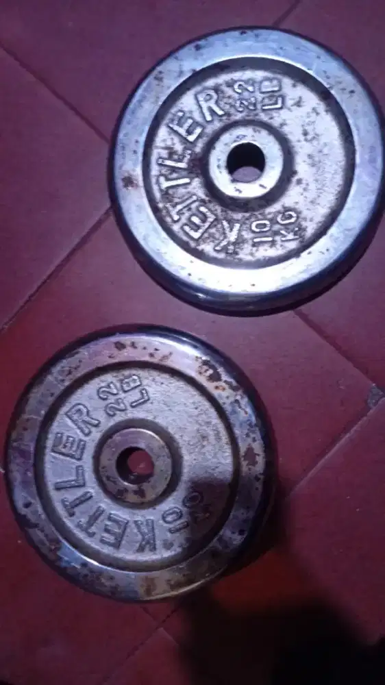 Plat barbel kettler 20kg