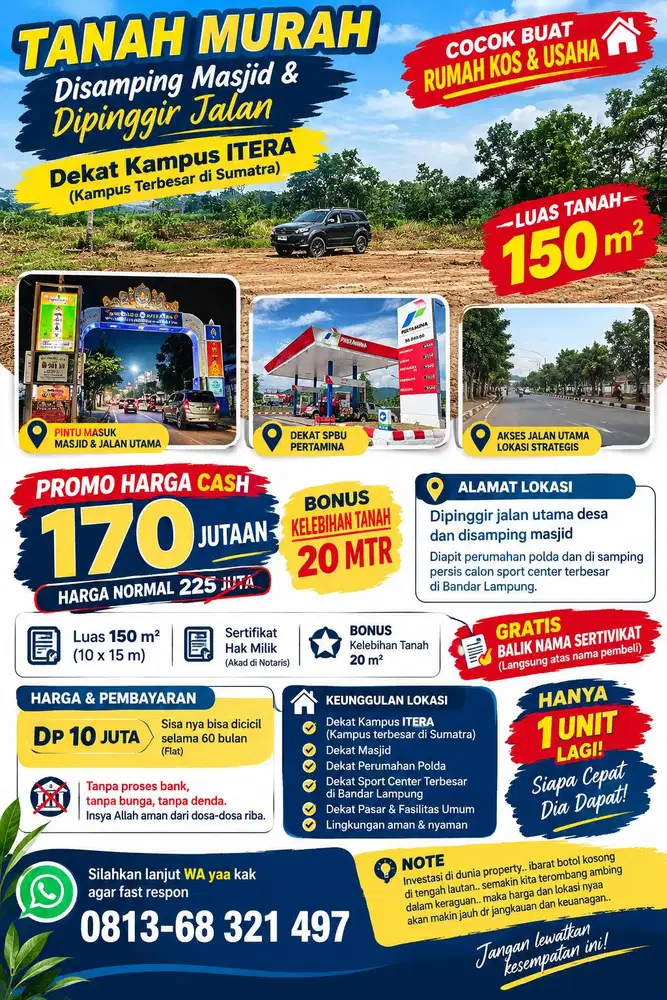 ITERA TANAH MURAH