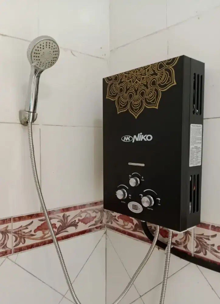 Water Heater Gas Merk Niko - Stok Ready