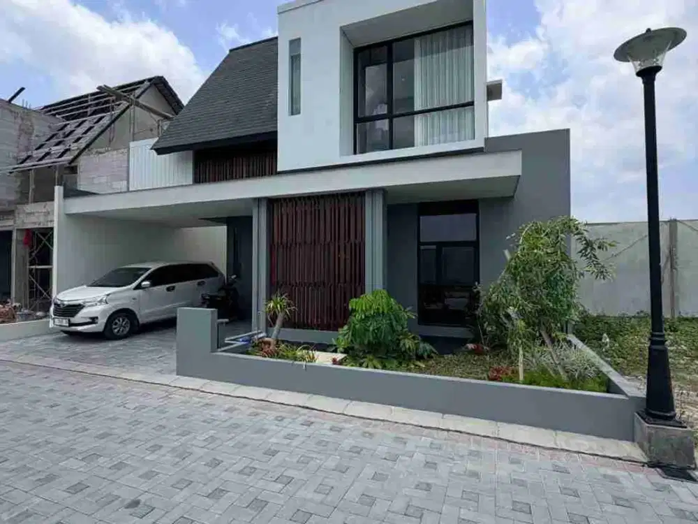 RUMAH EKLUSIF MODERN DALAM PERUMAHAN 43 UNIT DI SIDOARUM GODEAN SLEMAN DEKAT KAMPUS UNU