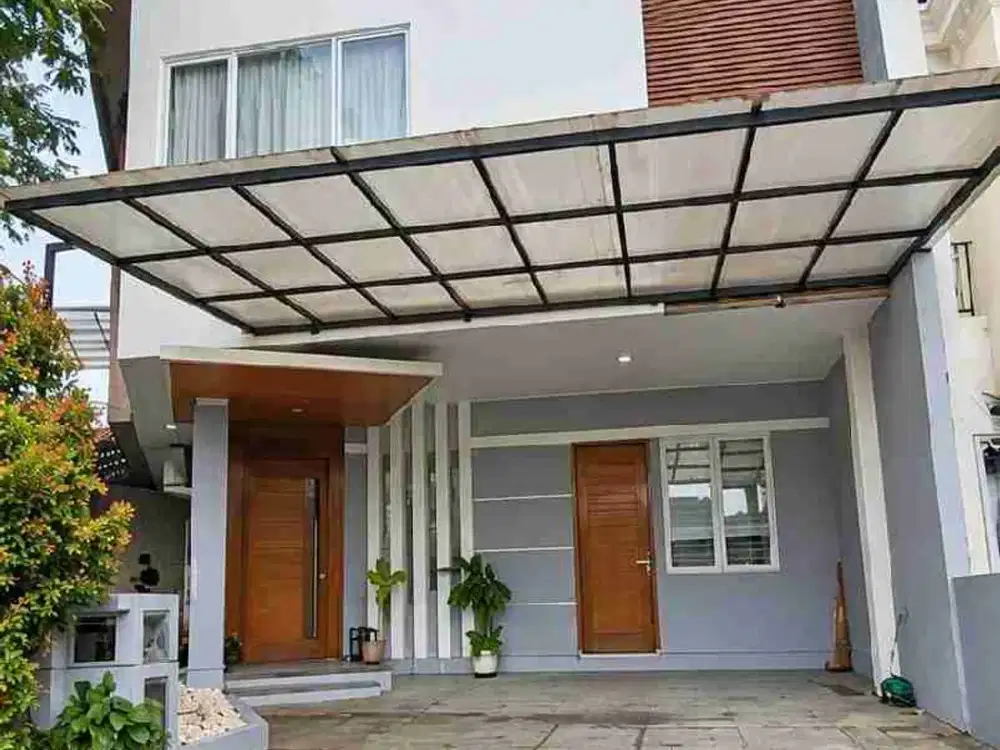 DISEWAKAN RUMAH SIAP HUNI FULL FURNISHED DI EMERALD BINTARO JAYA