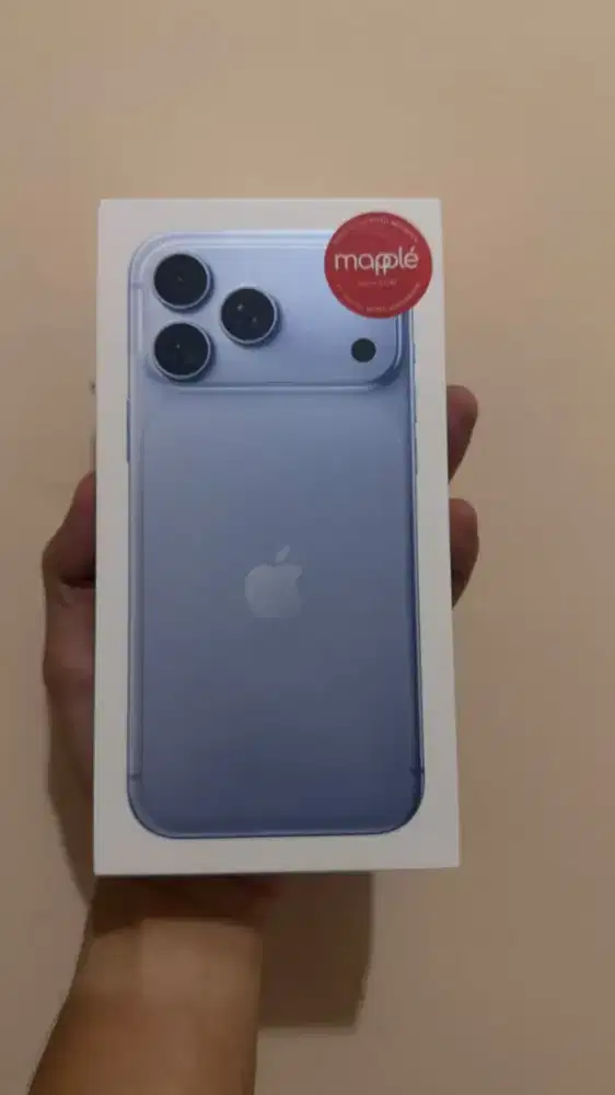 iPhone 18 Pro Max Glacier 256gb Baru Segel Garansi Blm Aktif Digimap