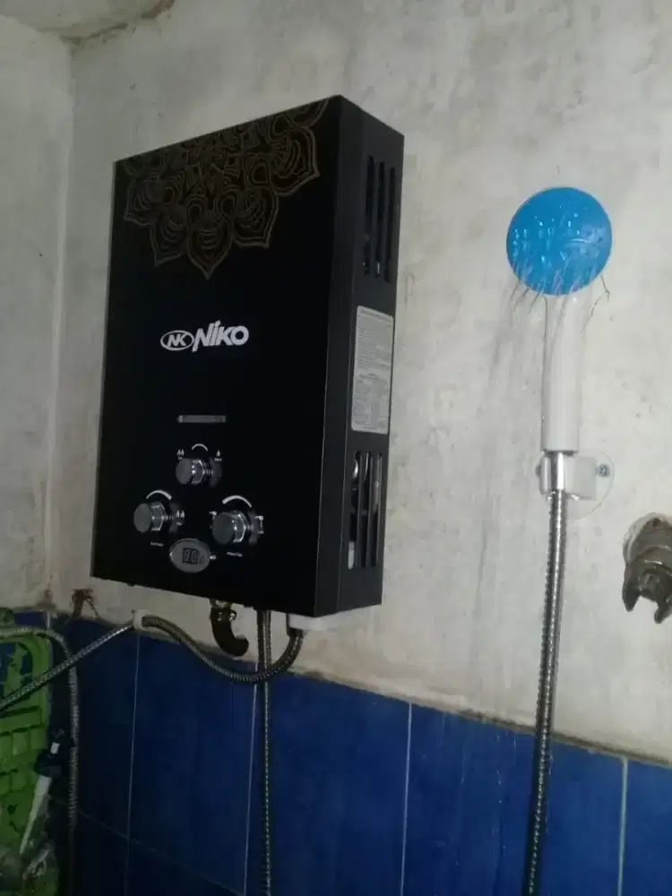 Komplit Pasang * Water Heater Gas Merk Niko