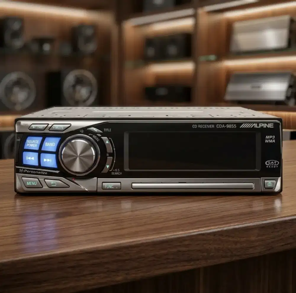 WTS
Alpine CDA-9855 – Legenda Audiophile Kondis 100%Original & Segel)