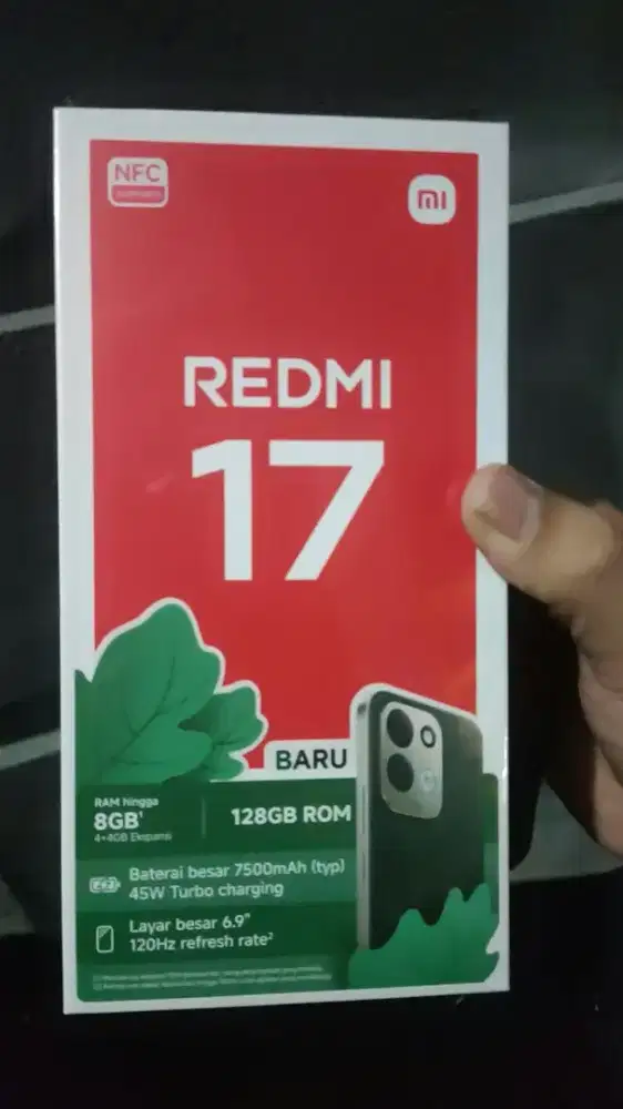 Redmi 17 masih segel