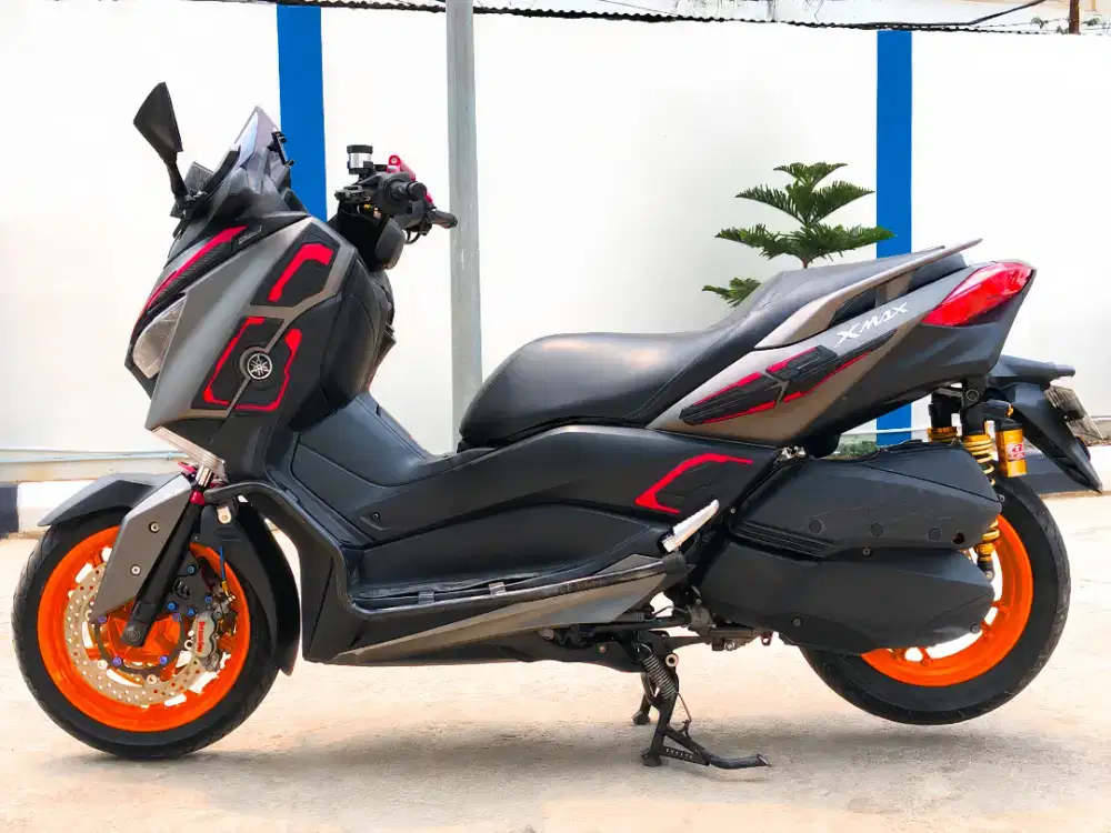 Xmax 2018 Double Disk Depan Banyak Modif