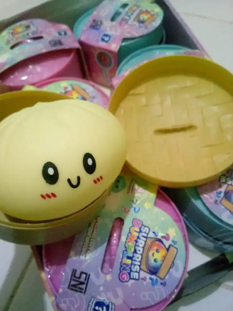Squishy dumpling surprise and misteri rainbow