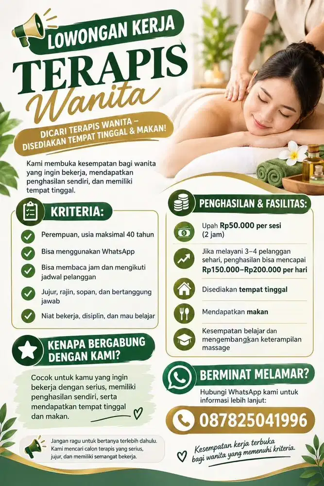 TERAPIS PEREMPUAN