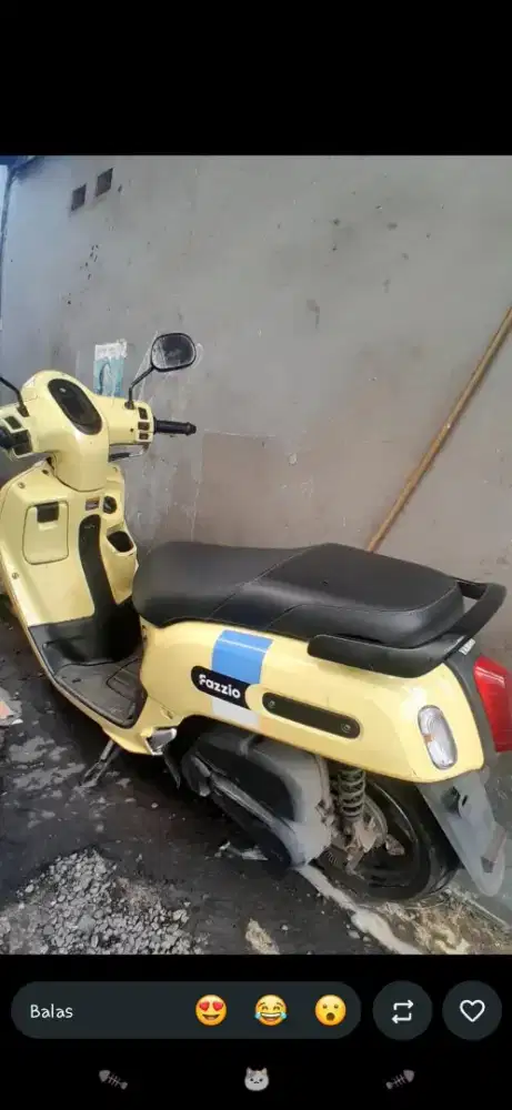 Yamaha fazzio tgn pertama
