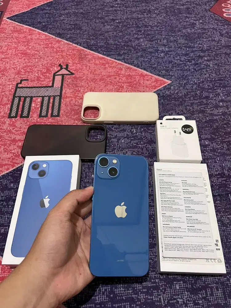 Iphone 13 128gb blue ibox resmi