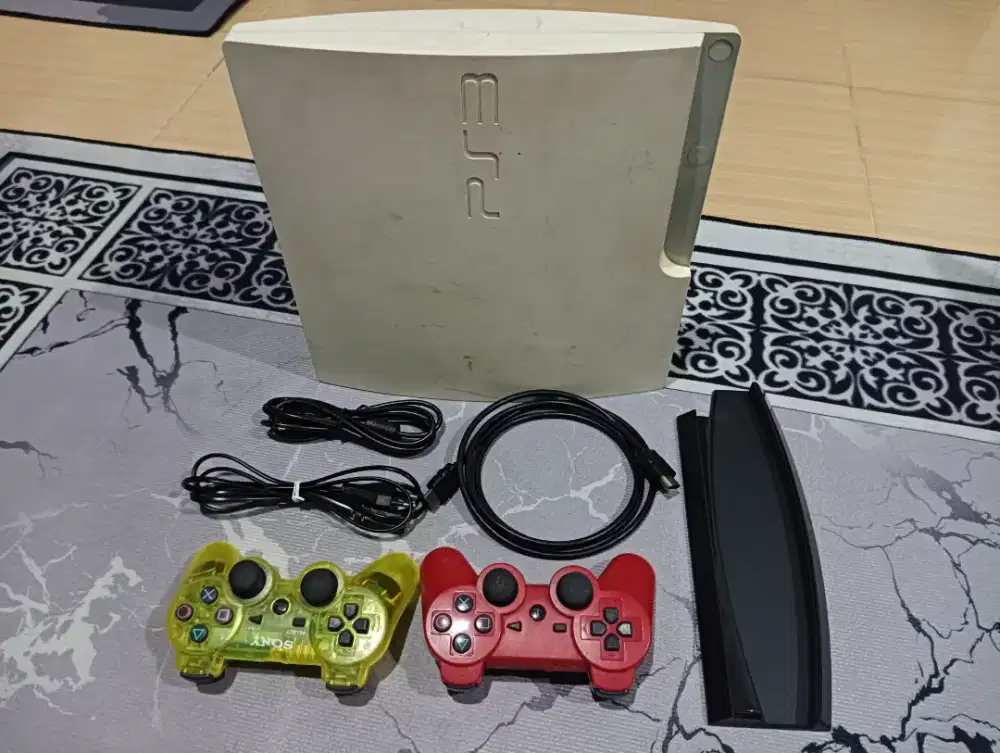 Ps3 slim seri 30 320gb fullset siap main