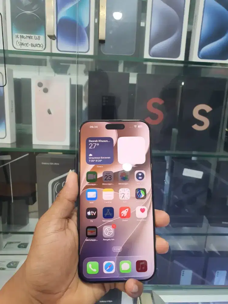 Iphone 16 promax 256 ibox bh 89 like new fullset