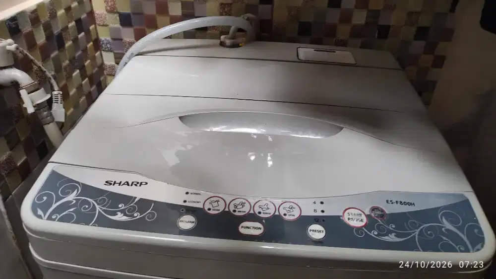 Dijual mesin cuci SHARP 1 tabung matic