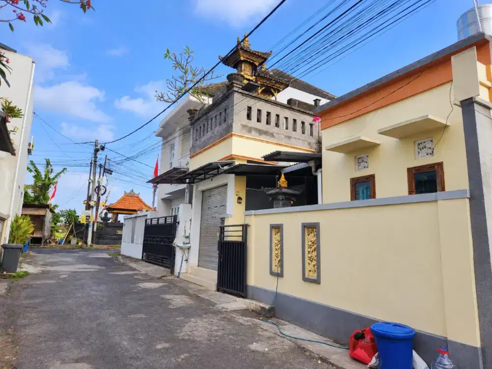 Rumah struktur lantai 2 di perumahan grand masion dalung bali luas 84