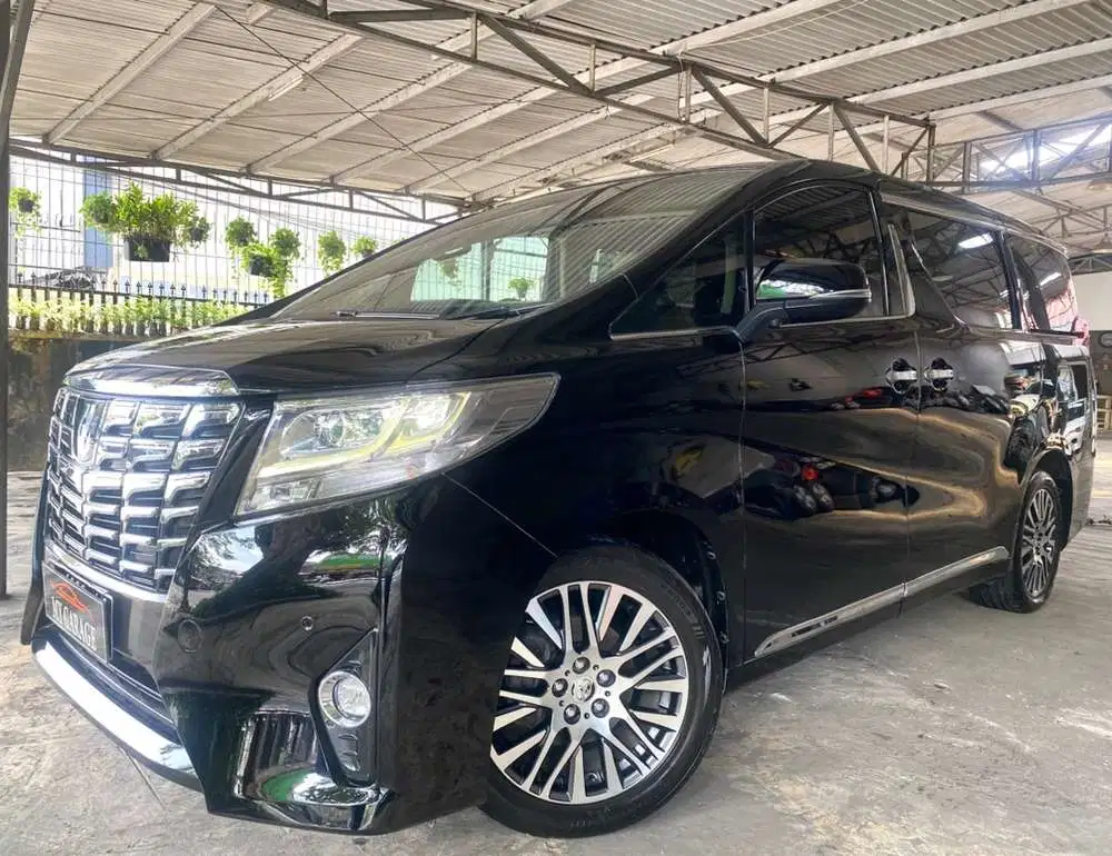 Alphard G 2017 Hitam Tgn 1 dari baru full original pajak panjang