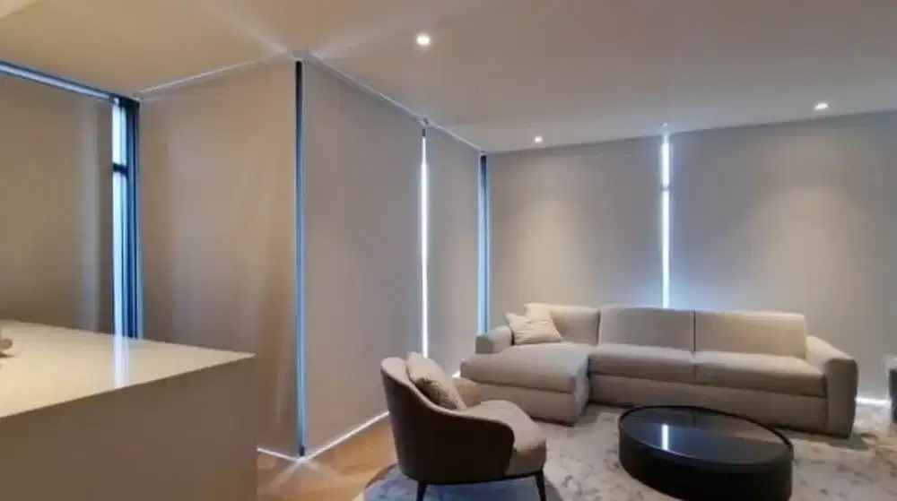 Roller blind indoor | Gorden Minimalis | Wallpaper dinding