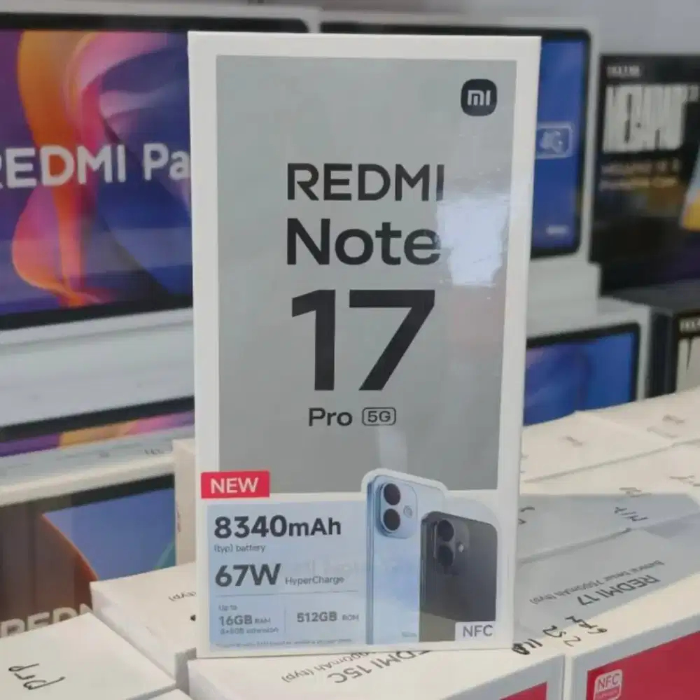 PROMO SPESIAL REDMI NOTE 17 PRO 8/256GB