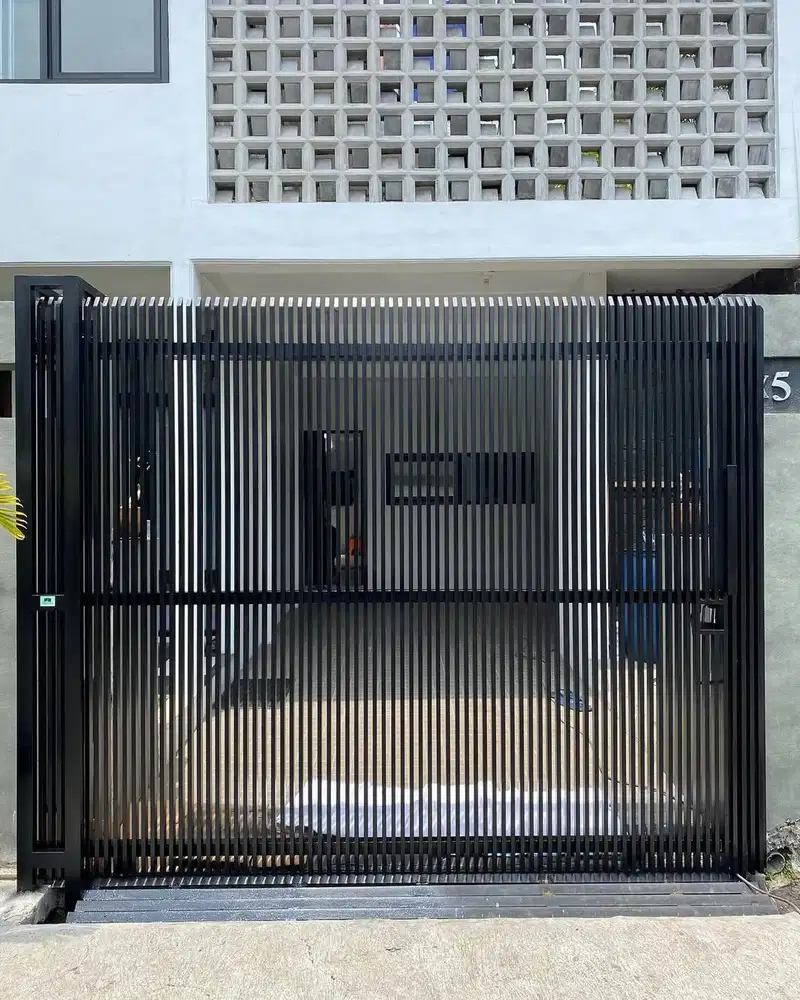 Pagar rumah minimalis