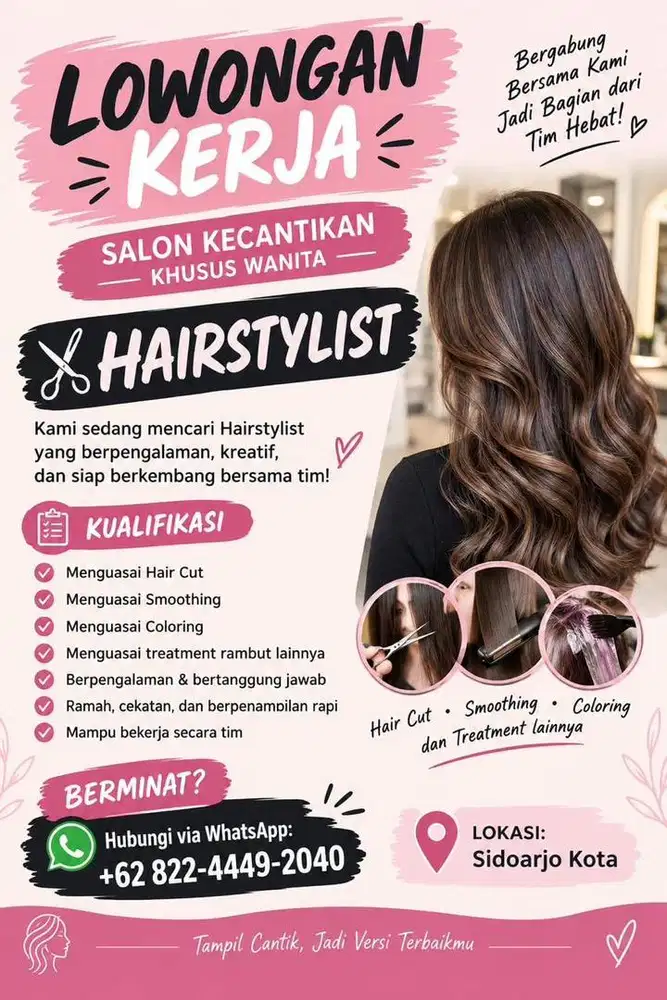 Lowongan Salon wanita