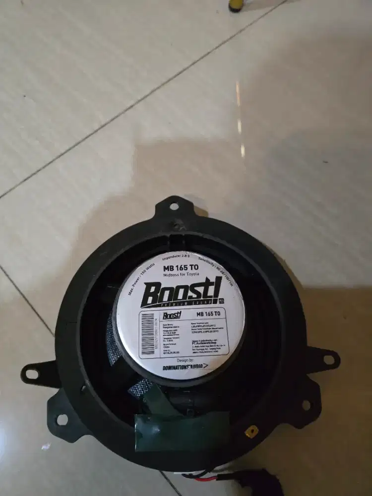 speaker midbass 6,5 inci OEM-fit Dominations Boost! MB 165 TO.