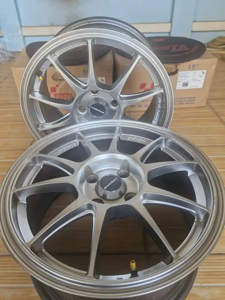 Velg Wedsport R15 4x100 Hyper Silver by Yusta