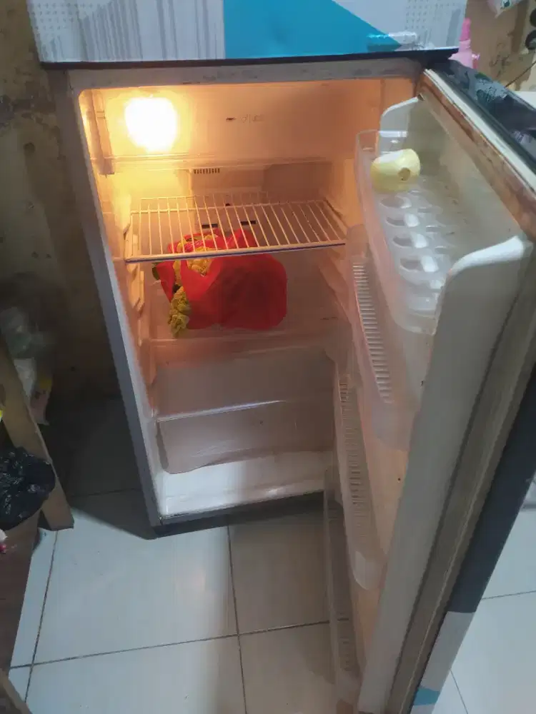 Kulkas 2 pintu merk toshiba