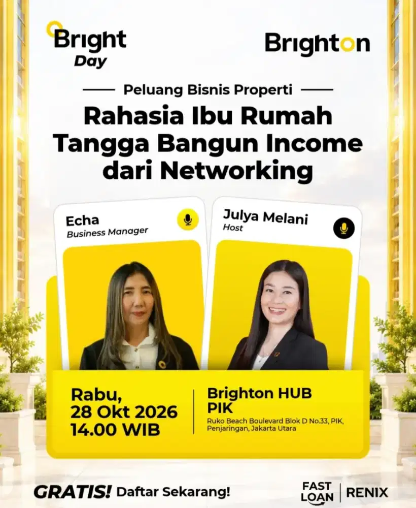 Lowongan Mitra Bisnis ( Agen Property)
