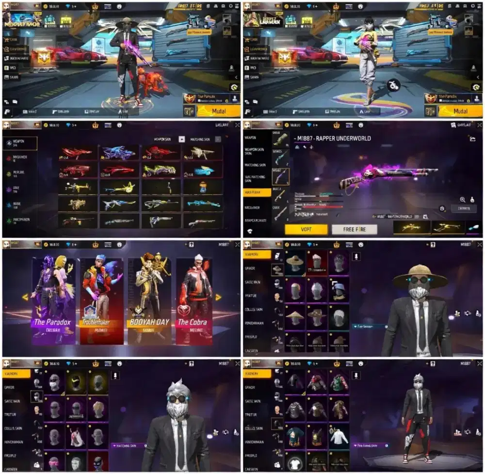 Jual akun ff murah aman dan nyaman