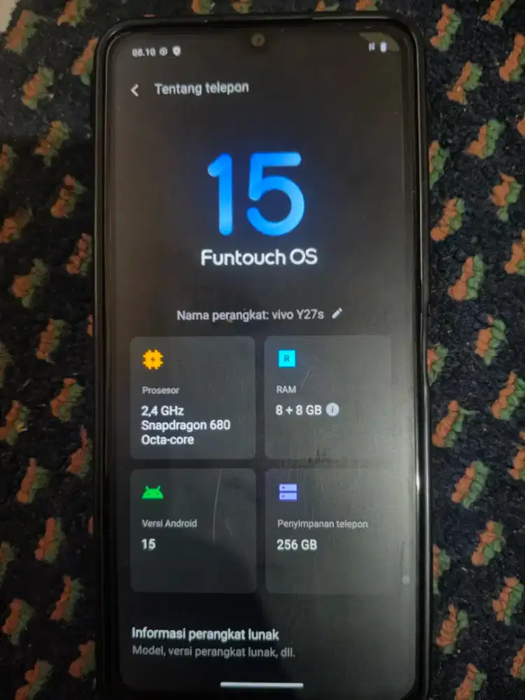 Vivo Y27s 4g 8/256