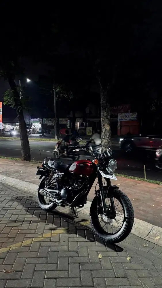 kawasaki w175 cafe
