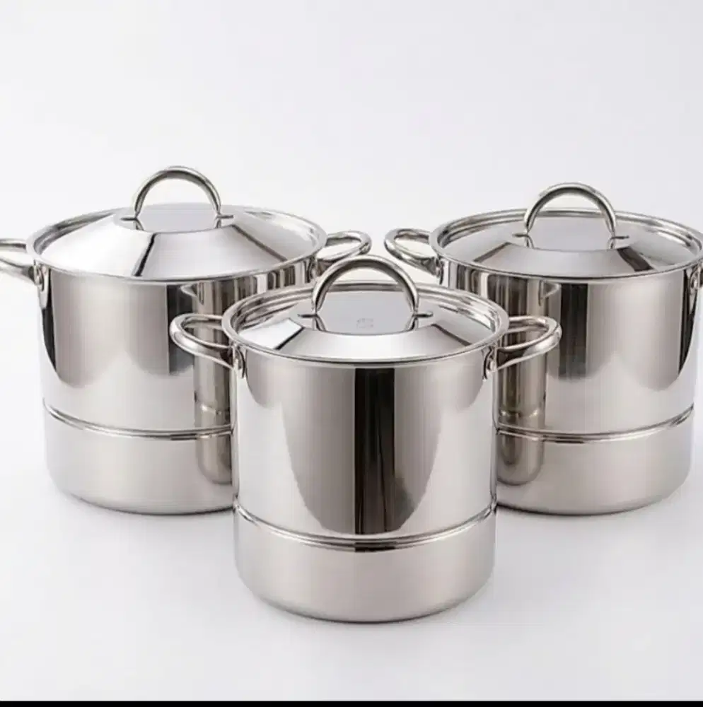 SUPRA 30 QT STOCK POT + STEAMER BASKET