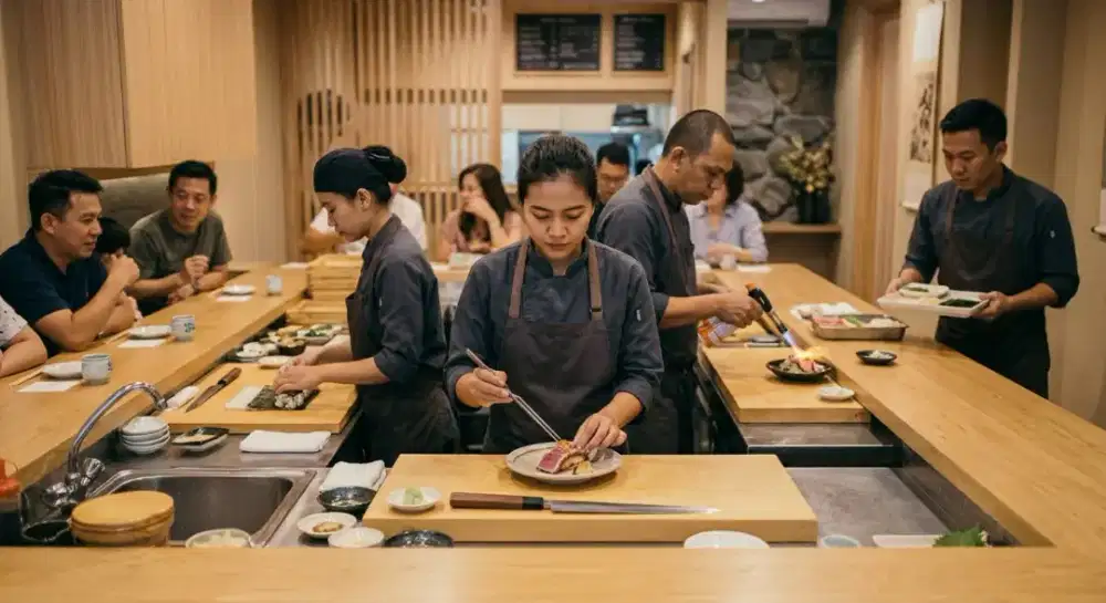 Info loker restoran sushi bisa tanpa tes