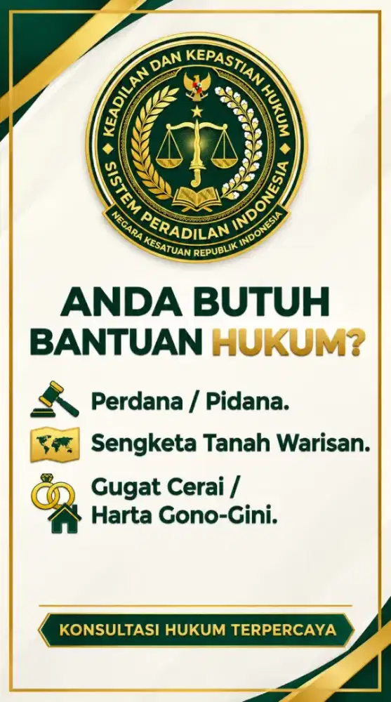 Loker asisten pengacara
