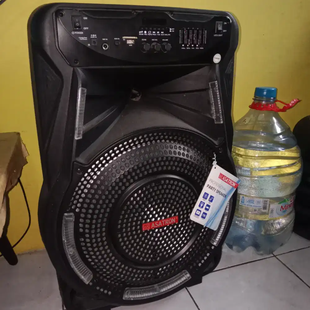 speaker asatron pemakaian 1 bulan