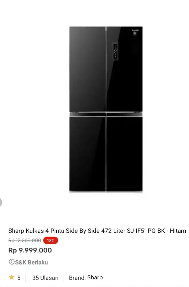kulkas promo bisa cicilan syarat ktp tanpa dp bayar bulan depan