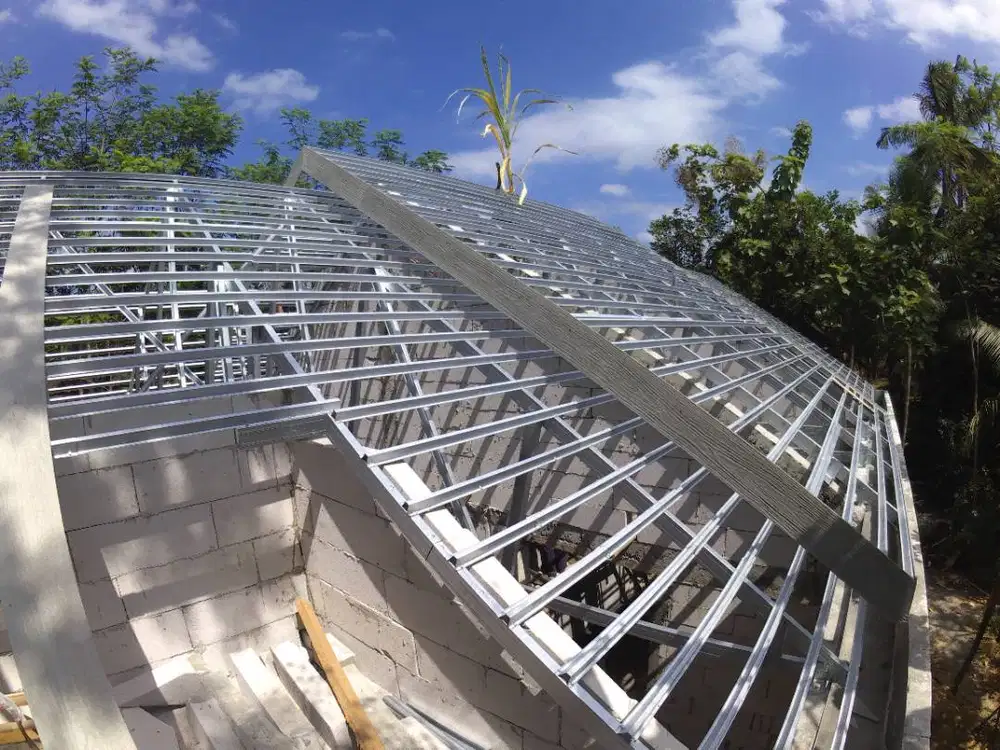 Pasang Baja Ringan Utk Renovasi Brkualitas Bahan SNI Teknisi Handal