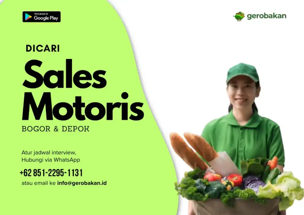 Dibutuhkan Sales Motoris