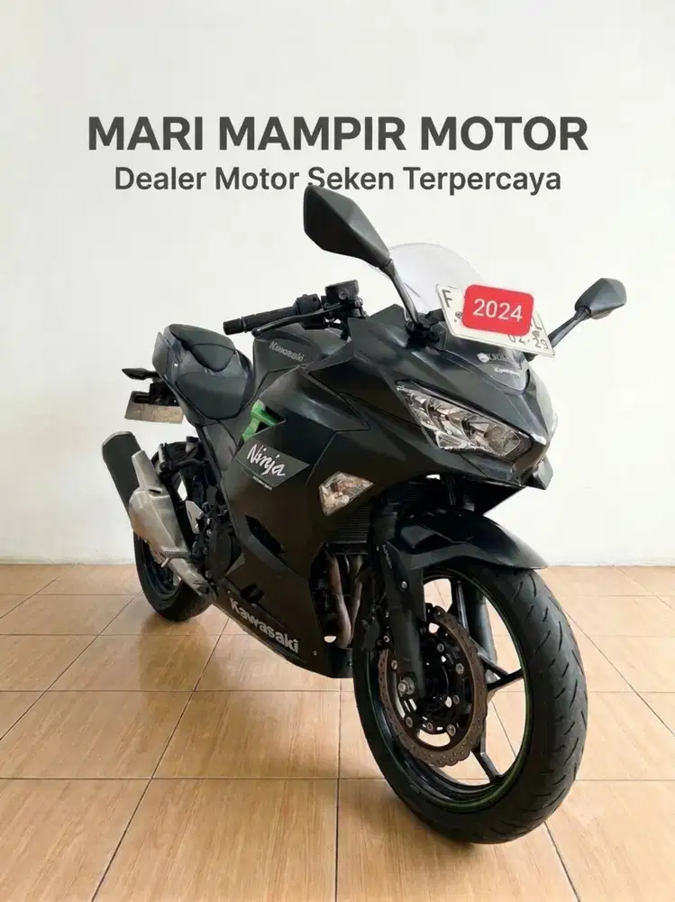 Km Low‼️dp 3jt Kawasaki Ninja 250 Fi 2024 (ktp daerah bs kredit) r25