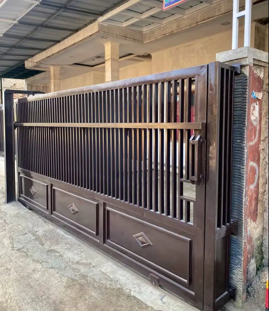 Pintu pagar minimalis terbaru