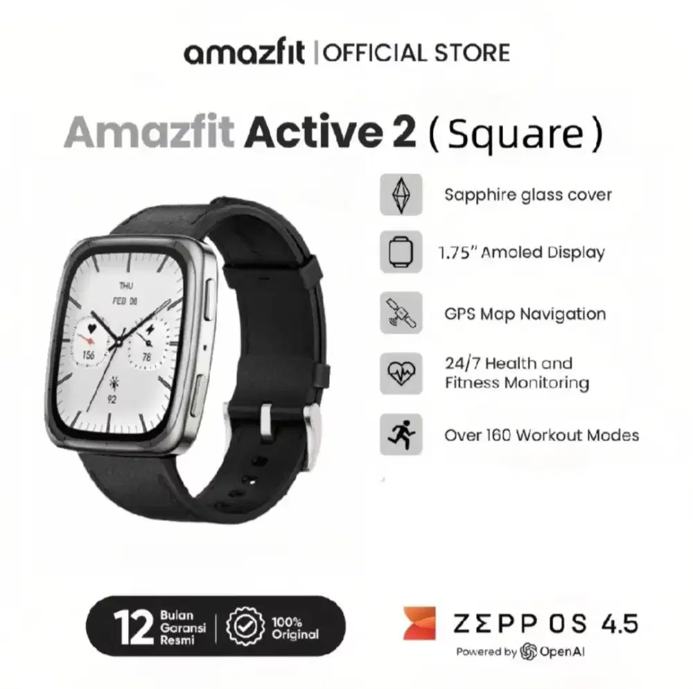 Amazfit Active 2 square
