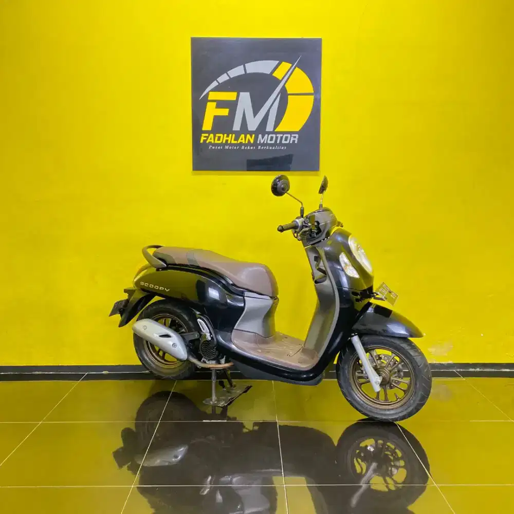 Honda Scoopy Tahun 2022 Prestige Plat Depok Siap Pakai