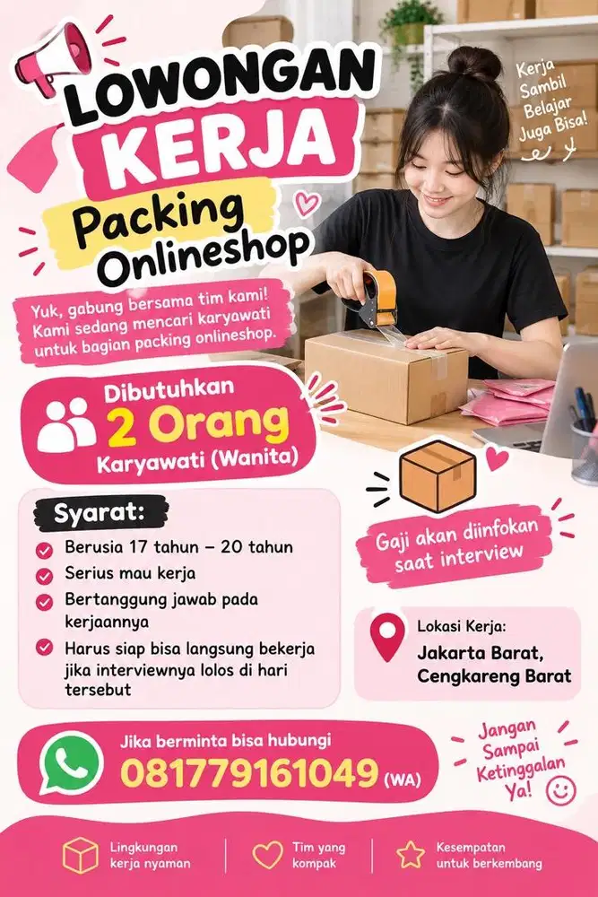 Loker onlineshop