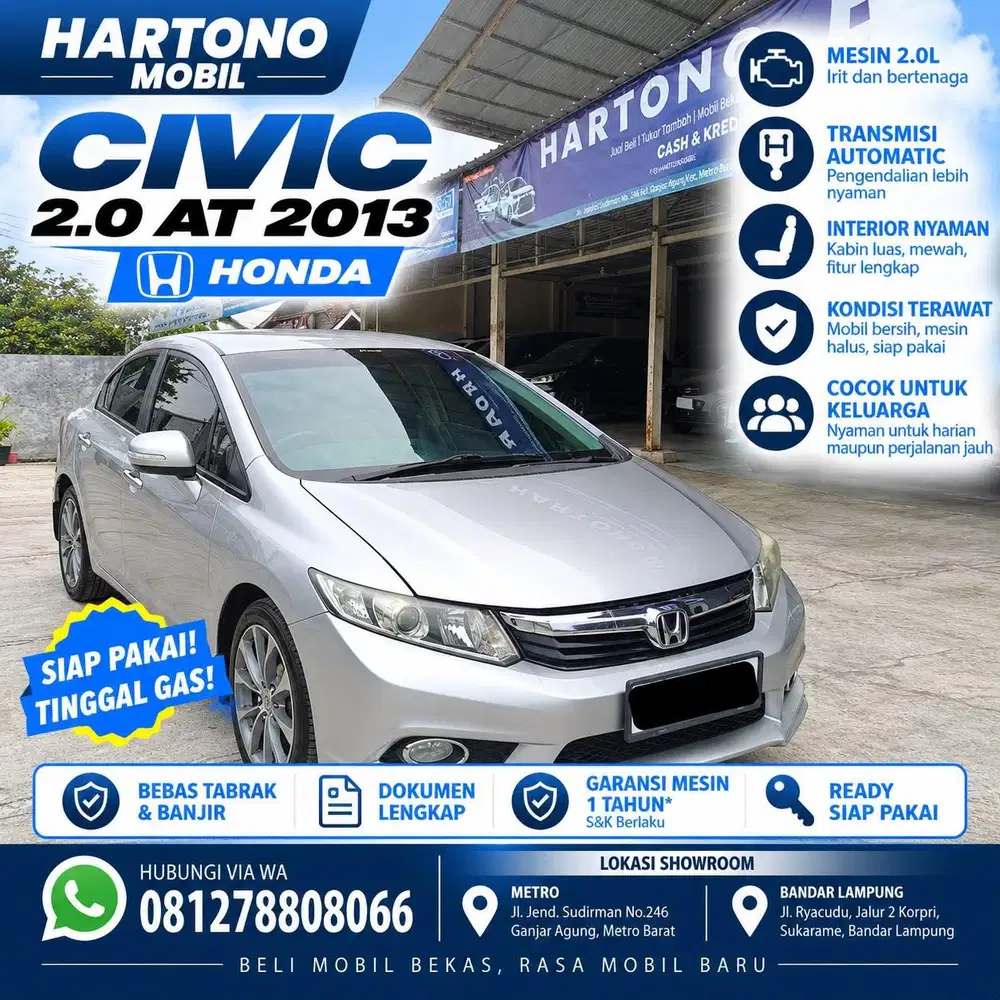 CIVIC 2.0 AT 2013