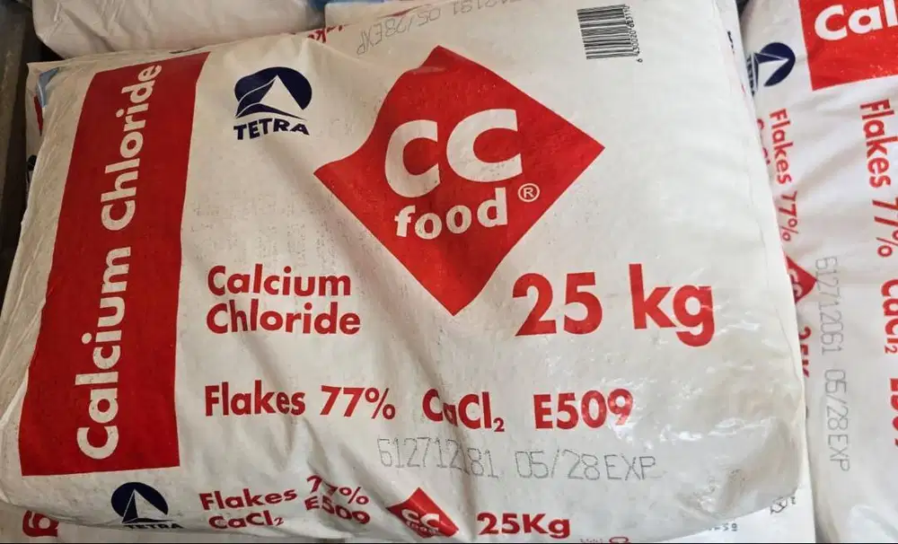 Calcium Chloride (CACL) Food Grade 77 Ex TETRA, Finlandia