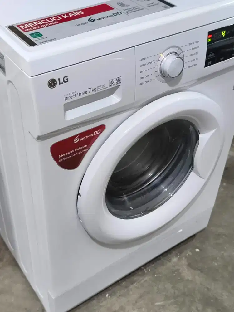 Mesin cuci lg 7 kg josss dan steril siap pakai