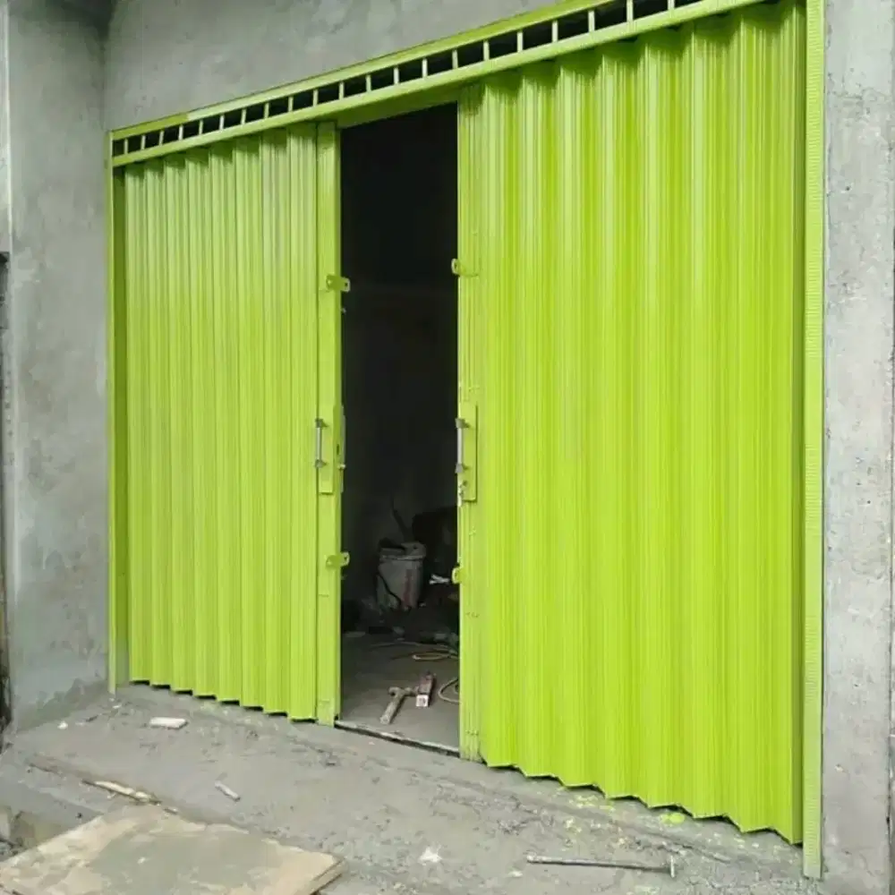 Rolling door galvanis dan folding gate