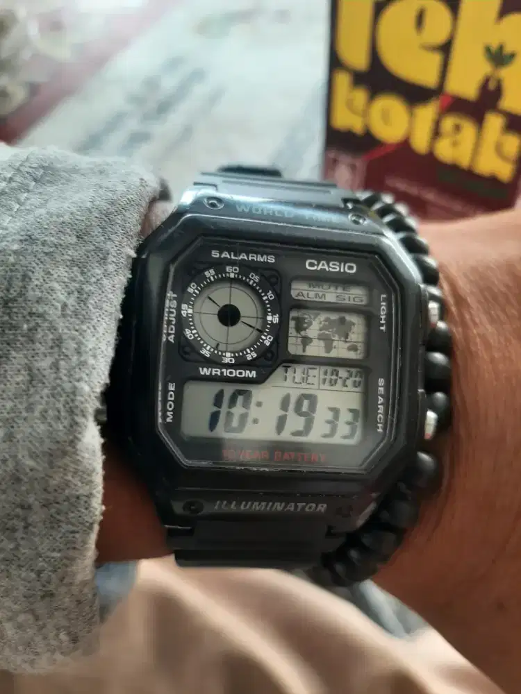 Casio Royale Casio AE 1200 Garansi Card